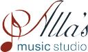 Alla's Music Studio logo
